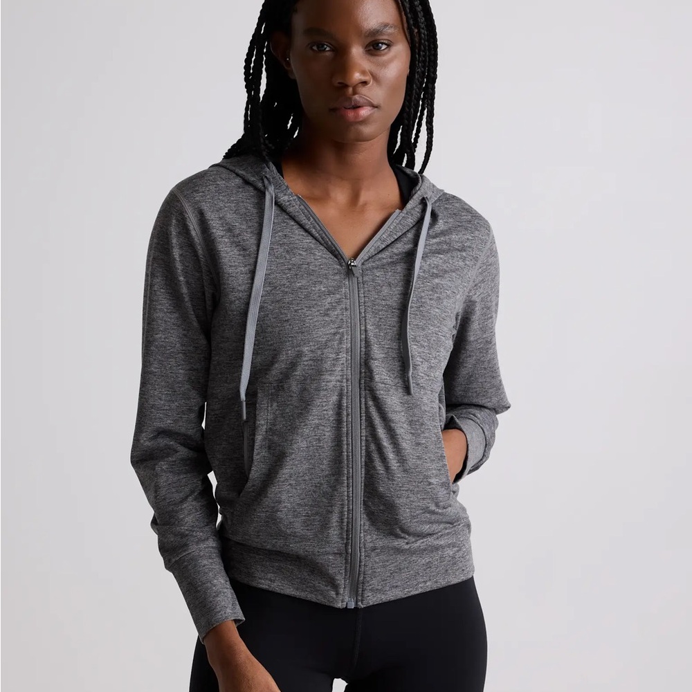 Quince Charcoal Women's Hoodie NWT Small